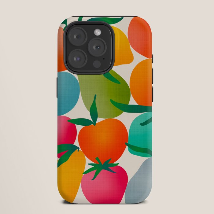 2025 BRIGHT FRUIT MARKET CALENDAR iPhone Case