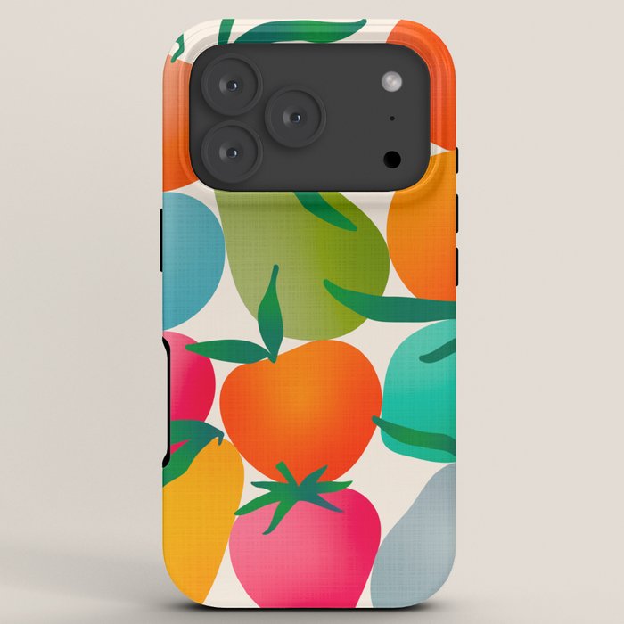 2025 BRIGHT FRUIT MARKET CALENDAR iPhone Case