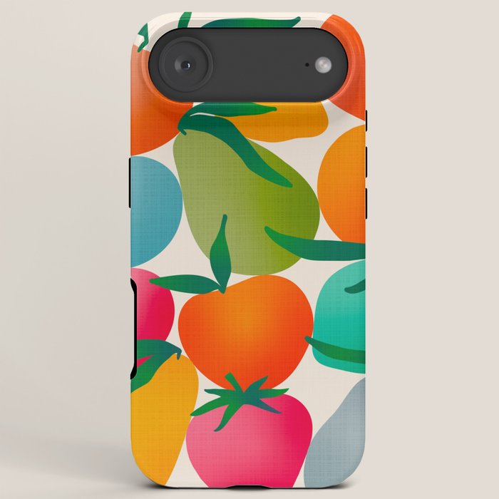 2025 BRIGHT FRUIT MARKET CALENDAR iPhone Case
