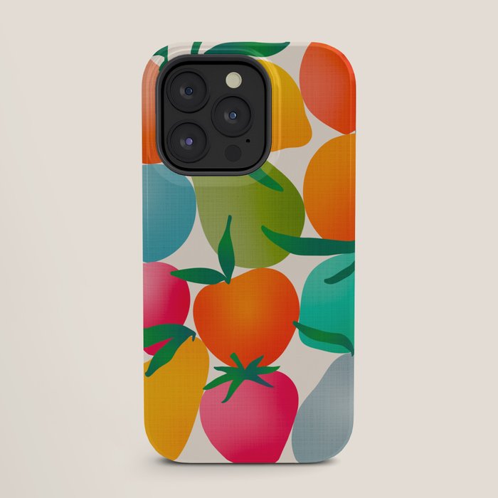 2025 BRIGHT FRUIT MARKET CALENDAR iPhone Case