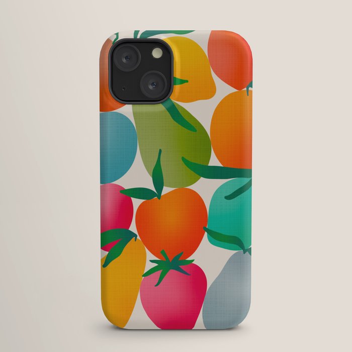 2025 BRIGHT FRUIT MARKET CALENDAR iPhone Case