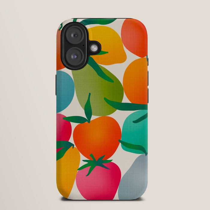 2025 BRIGHT FRUIT MARKET CALENDAR iPhone Case