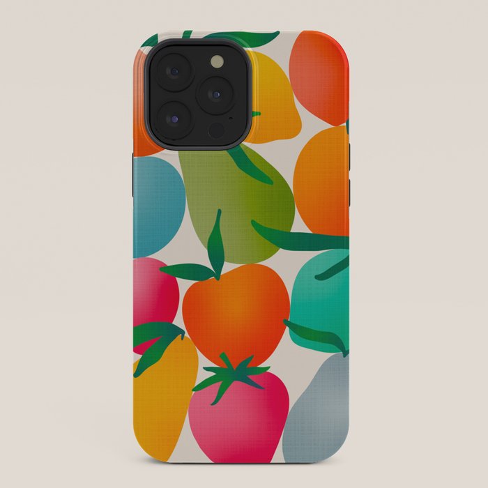 2025 BRIGHT FRUIT MARKET CALENDAR iPhone Case