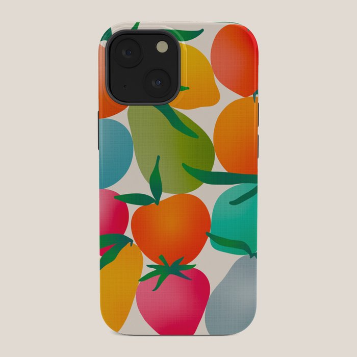 2025 BRIGHT FRUIT MARKET CALENDAR iPhone Case