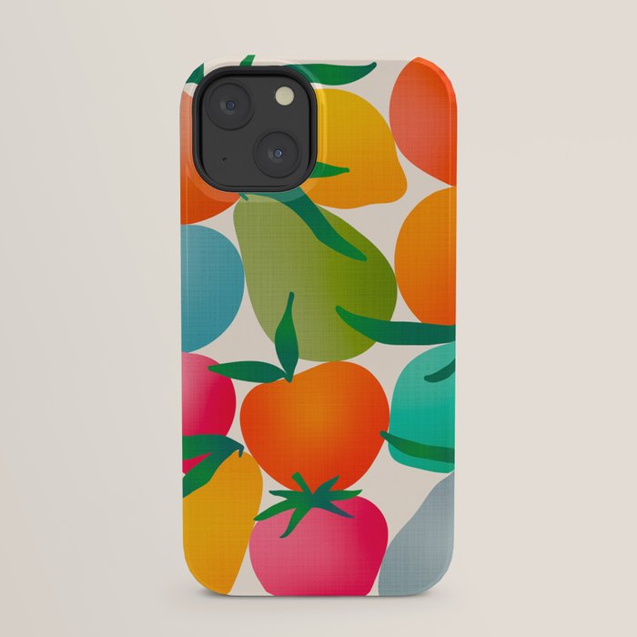 2025 BRIGHT FRUIT MARKET CALENDAR iPhone Case