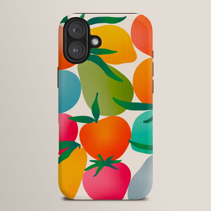 2025 BRIGHT FRUIT MARKET CALENDAR iPhone Case
