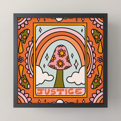 11. Justice Mushroom Mini Art Print
