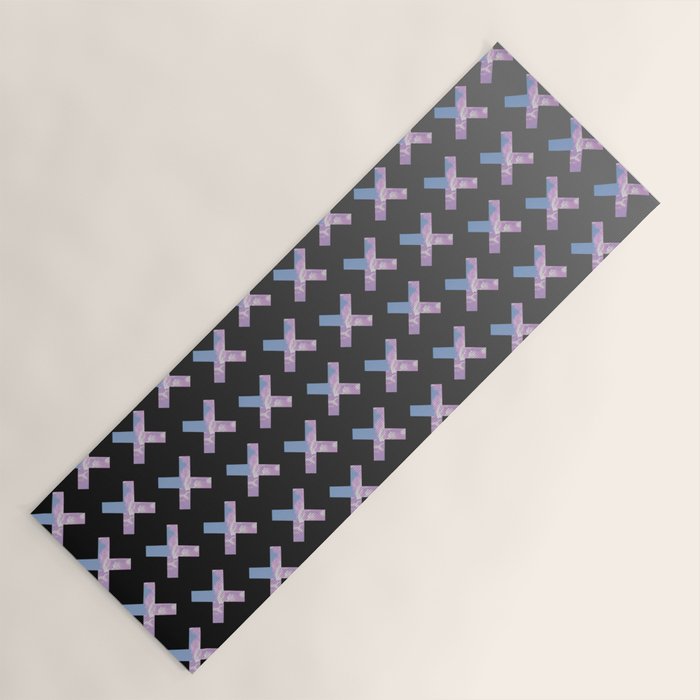 2010s era egirl x pattern Yoga Mat