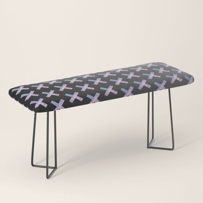 2010s era egirl x pattern Bench
