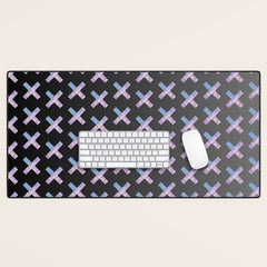 2010s era egirl x pattern Desk Mat