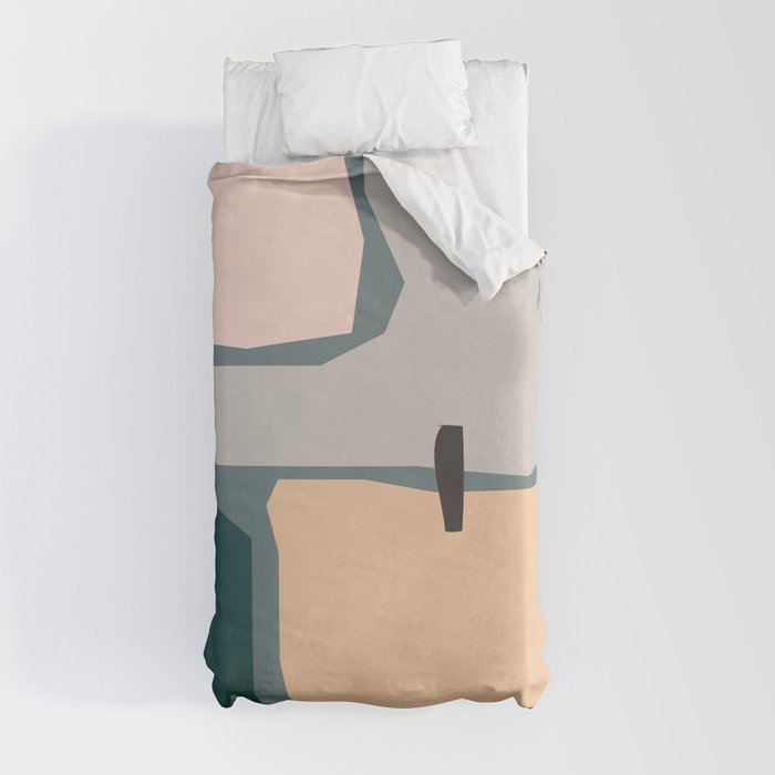 // Shape study #20 Duvet Cover
