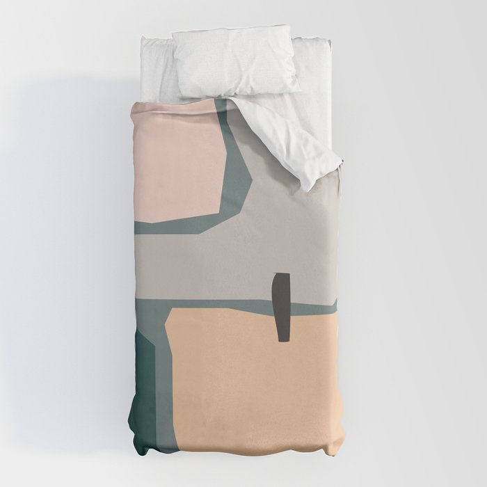 // Shape study #20 Duvet Cover