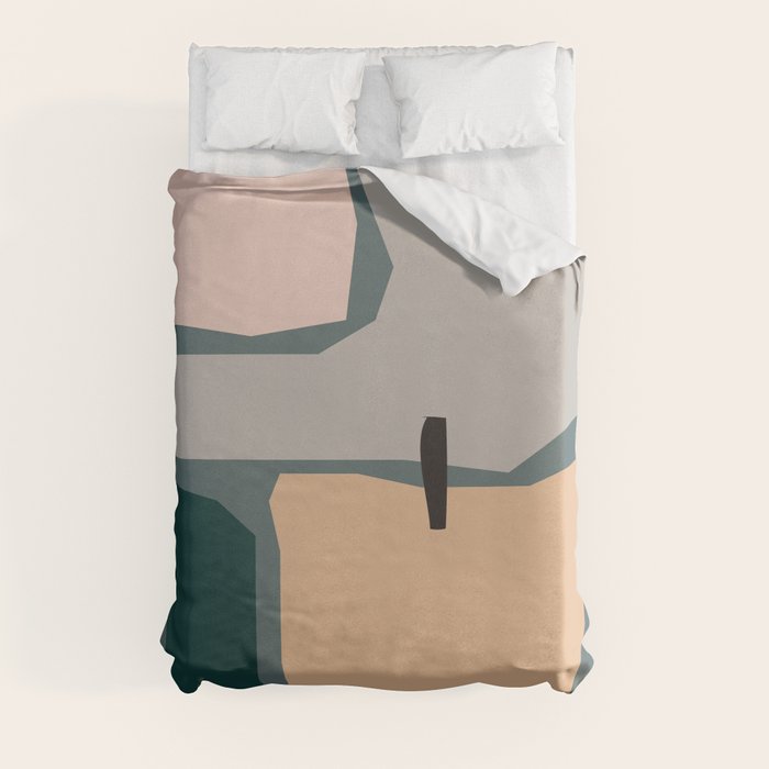 // Shape study #20 Duvet Cover