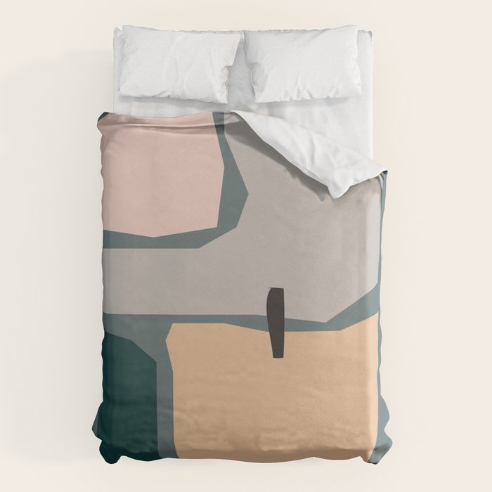 // Shape study #20 Duvet Cover