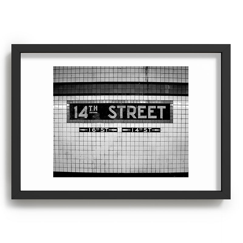 14th Street Framed Art Print