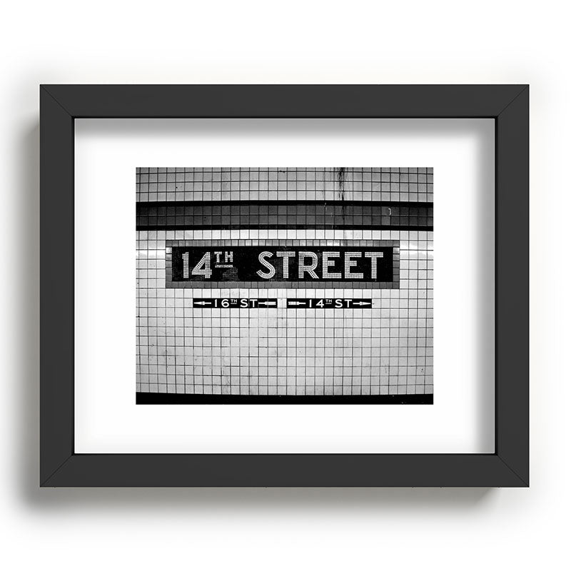 14th Street Framed Art Print