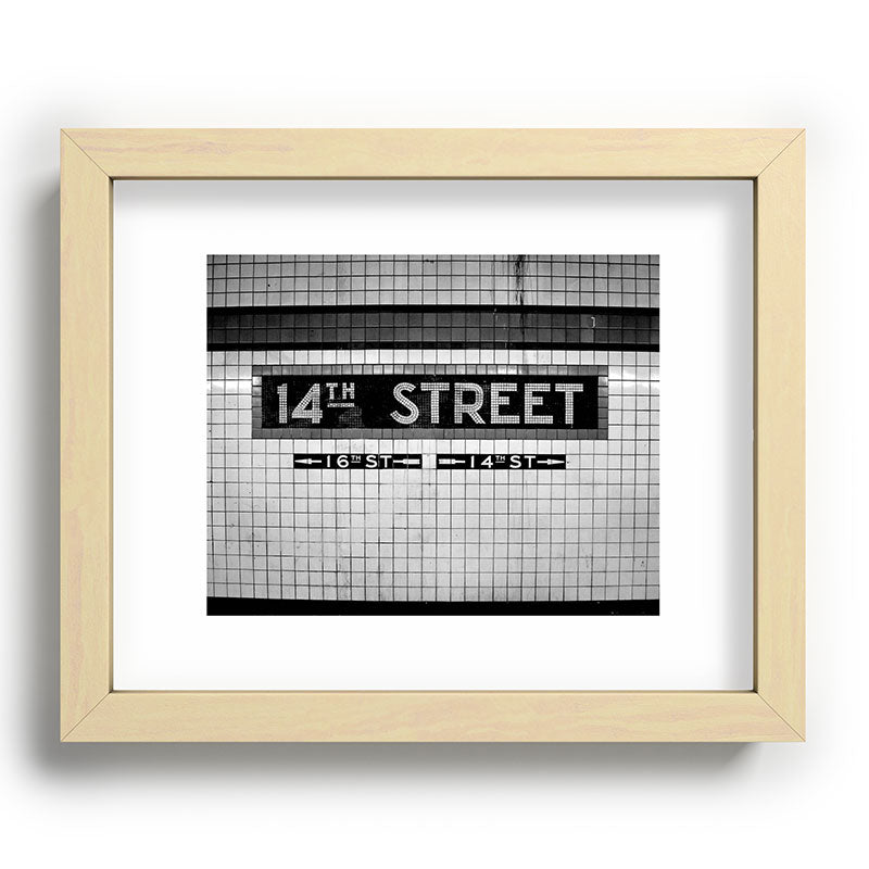 14th Street Framed Art Print