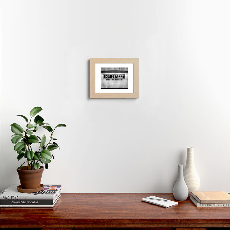 14th Street Framed Art Print