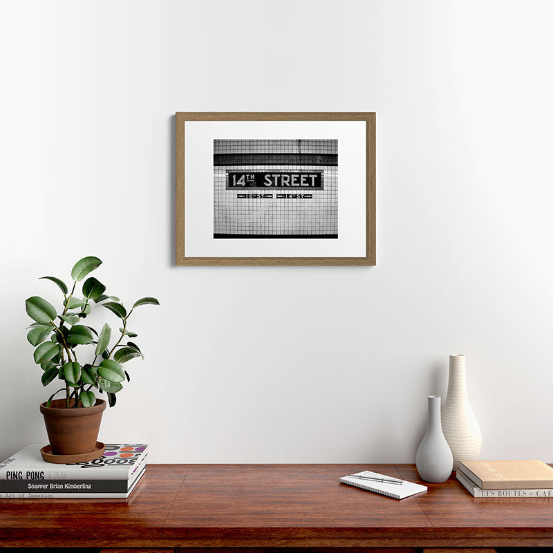 14th Street Framed Art Print