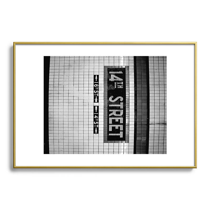 14th Street Framed Art Print