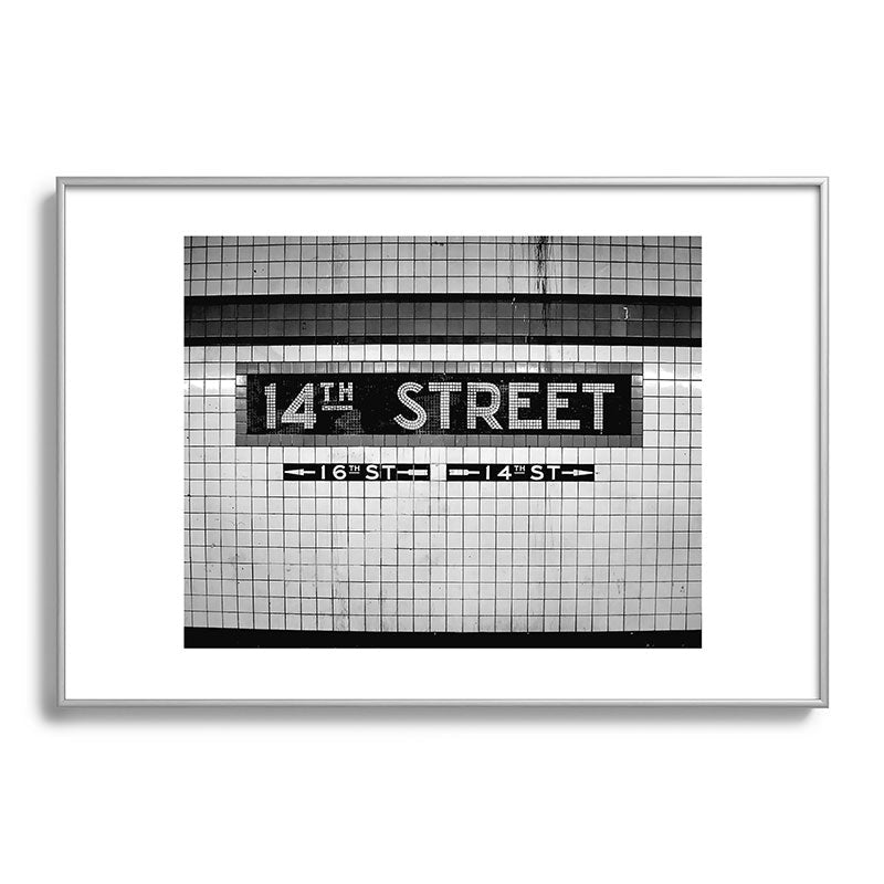 14th Street Framed Art Print