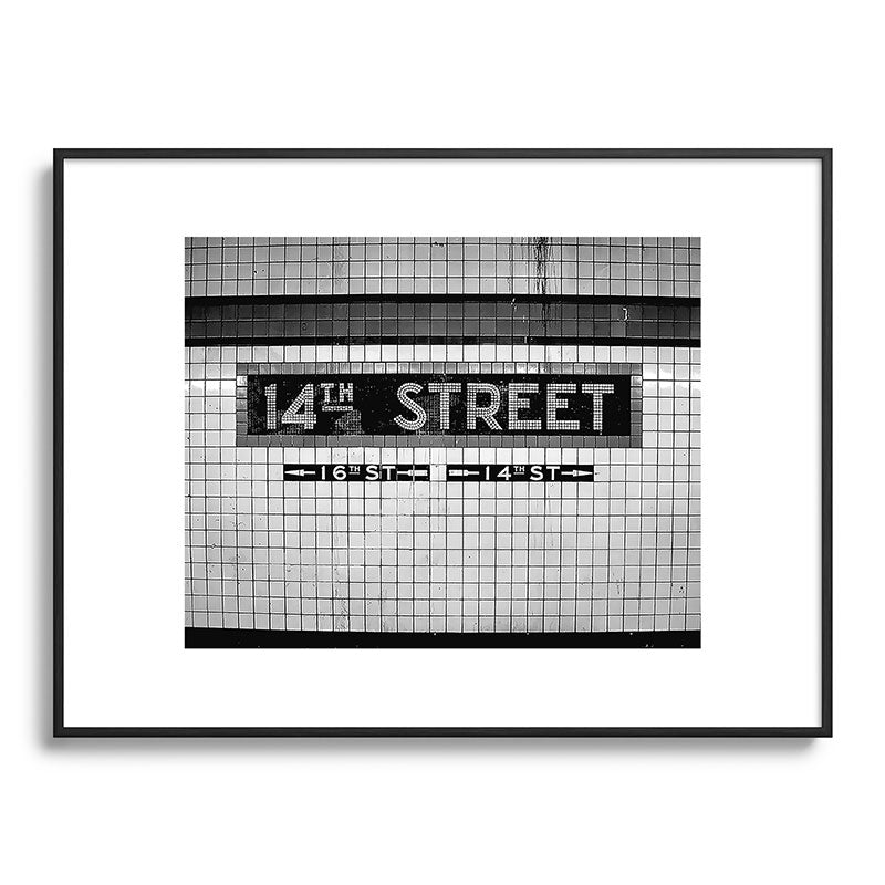 14th Street Framed Art Print