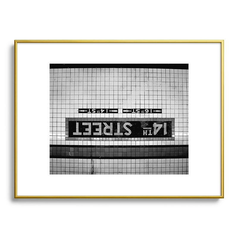 14th Street Framed Art Print