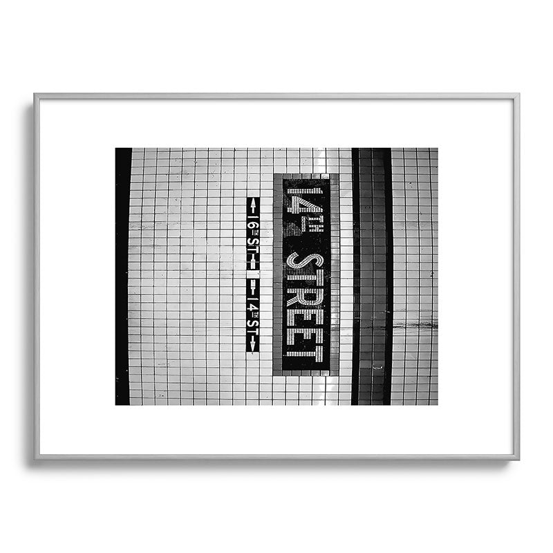 14th Street Framed Art Print