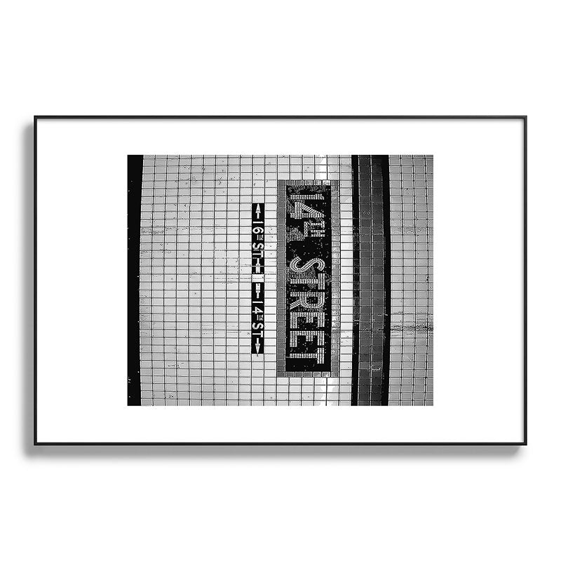 14th Street Framed Art Print