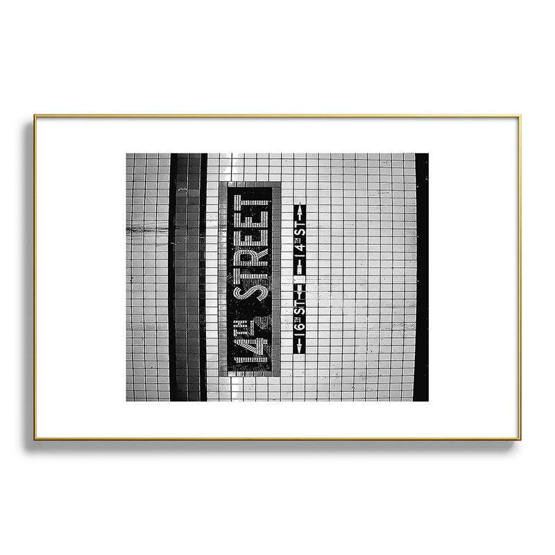 14th Street Framed Art Print