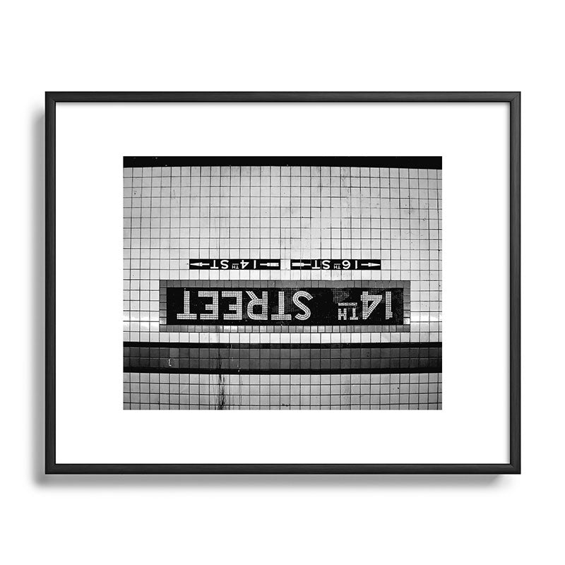 14th Street Framed Art Print