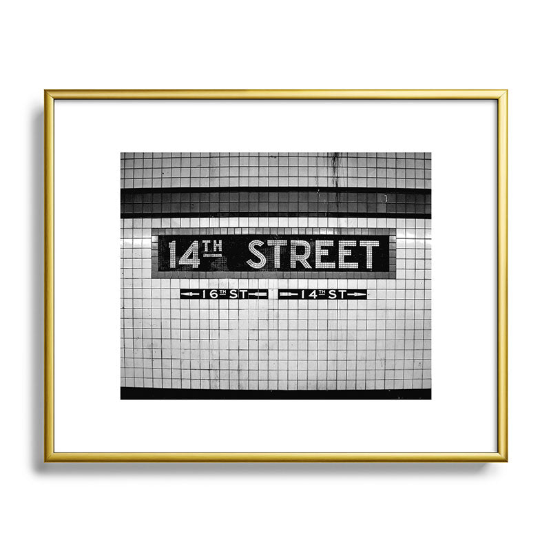 14th Street Framed Art Print