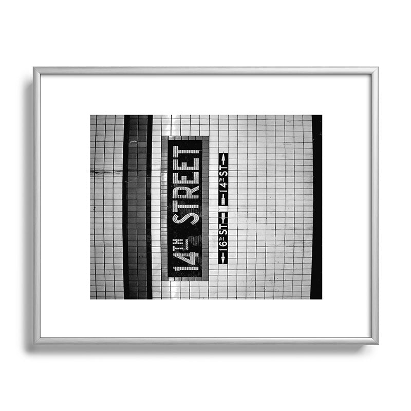 14th Street Framed Art Print