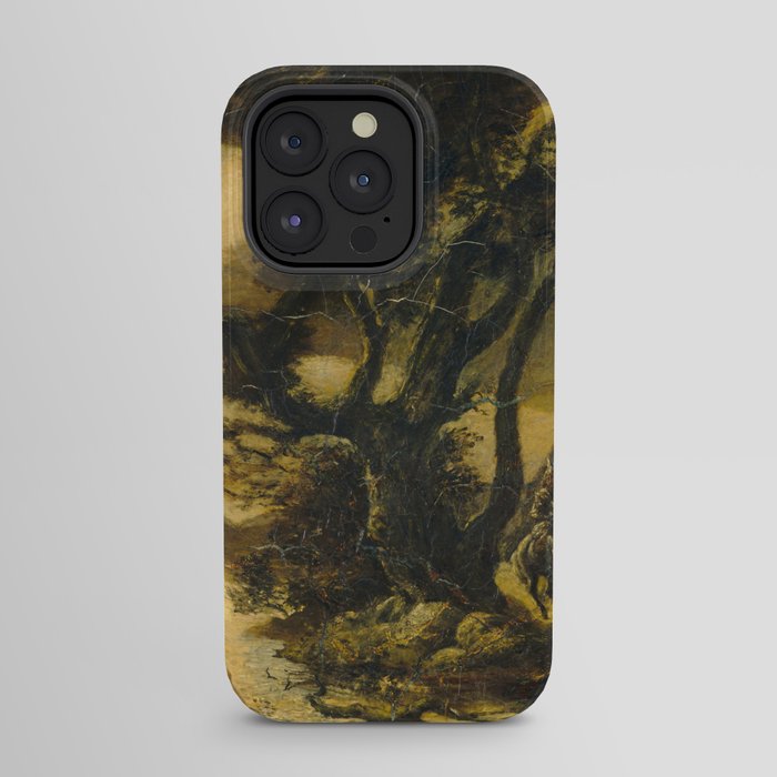"Siegfried and the Rhine Maidens" by Albert Pinkham Ryder (1888/1891) iPhone Case