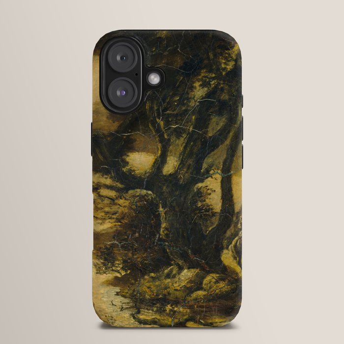 "Siegfried and the Rhine Maidens" by Albert Pinkham Ryder (1888/1891) iPhone Case