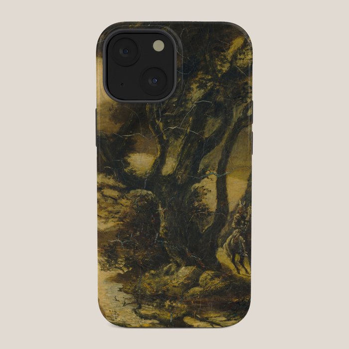 "Siegfried and the Rhine Maidens" by Albert Pinkham Ryder (1888/1891) iPhone Case