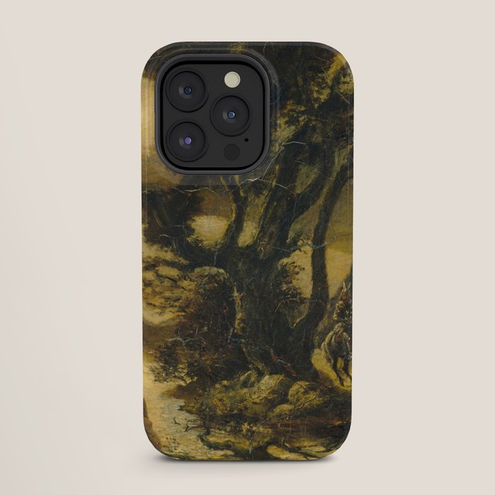 "Siegfried and the Rhine Maidens" by Albert Pinkham Ryder (1888/1891) iPhone Case