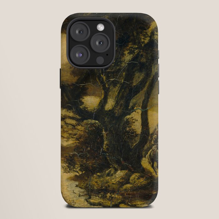 "Siegfried and the Rhine Maidens" by Albert Pinkham Ryder (1888/1891) iPhone Case