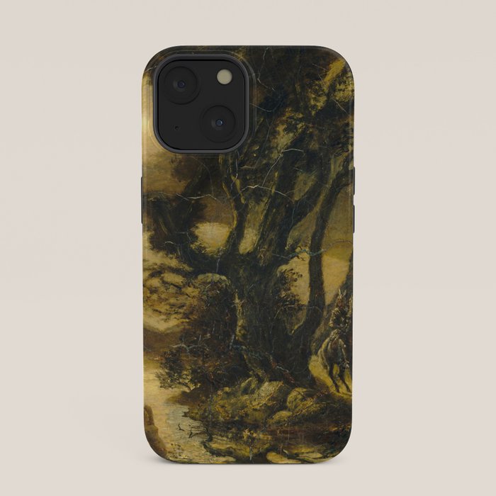"Siegfried and the Rhine Maidens" by Albert Pinkham Ryder (1888/1891) iPhone Case