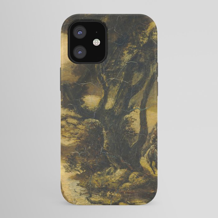 "Siegfried and the Rhine Maidens" by Albert Pinkham Ryder (1888/1891) iPhone Case