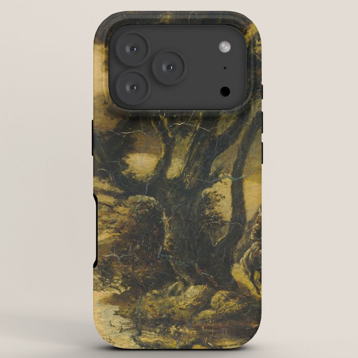"Siegfried and the Rhine Maidens" by Albert Pinkham Ryder (1888/1891) iPhone Case