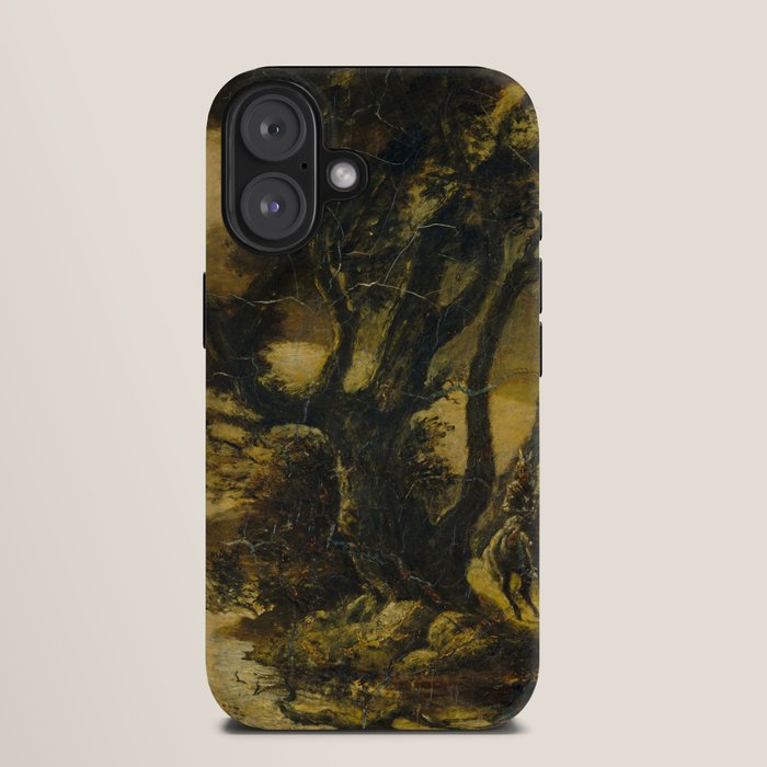 "Siegfried and the Rhine Maidens" by Albert Pinkham Ryder (1888/1891) iPhone Case