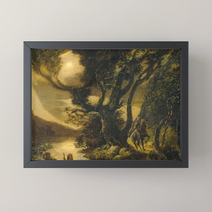 "Siegfried and the Rhine Maidens" by Albert Pinkham Ryder (1888/1891) Mini Art Print