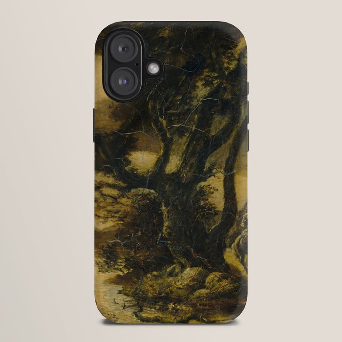"Siegfried and the Rhine Maidens" by Albert Pinkham Ryder (1888/1891) iPhone Case