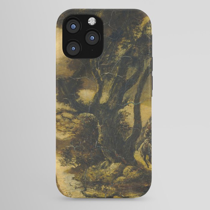 "Siegfried and the Rhine Maidens" by Albert Pinkham Ryder (1888/1891) iPhone Case