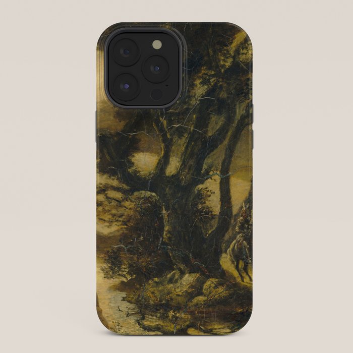 "Siegfried and the Rhine Maidens" by Albert Pinkham Ryder (1888/1891) iPhone Case