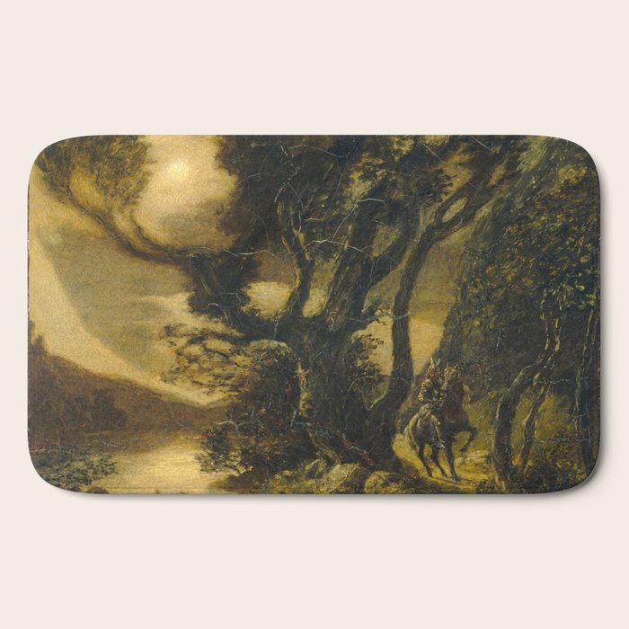 "Siegfried and the Rhine Maidens" by Albert Pinkham Ryder (1888/1891) Bath Mat