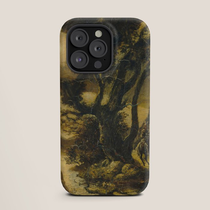 "Siegfried and the Rhine Maidens" by Albert Pinkham Ryder (1888/1891) iPhone Case