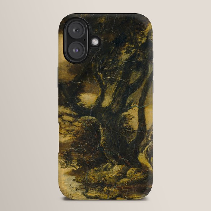 "Siegfried and the Rhine Maidens" by Albert Pinkham Ryder (1888/1891) iPhone Case