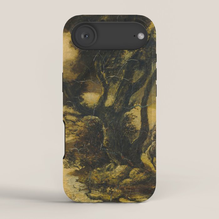 "Siegfried and the Rhine Maidens" by Albert Pinkham Ryder (1888/1891) iPhone Case